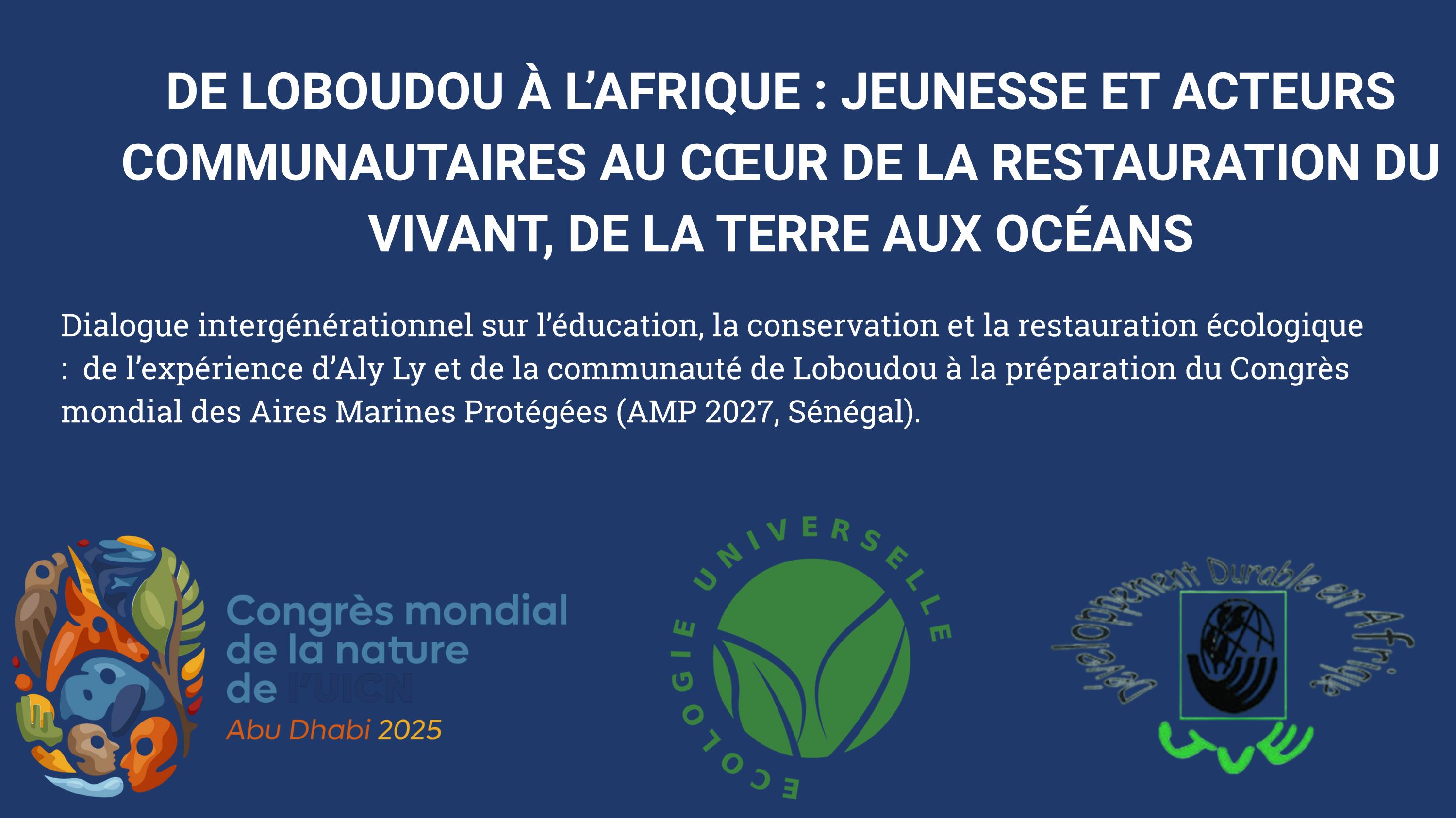 <p>
	27 ANS DE RESTAURATION ET CONSERVATION : ÉCOUTEZ, COMPRENDRE, AGIR</p>
